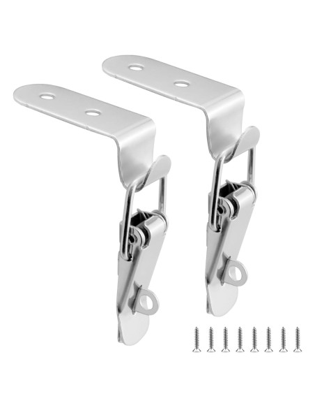 Pestillo de Ángulo 90 Grados ZIUZI Acero Inoxidable 2 Pcs