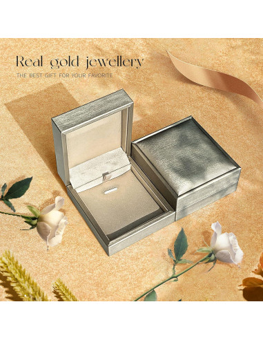 Collar Colgante de Diamante 0.10ct Carleen en Oro 18K