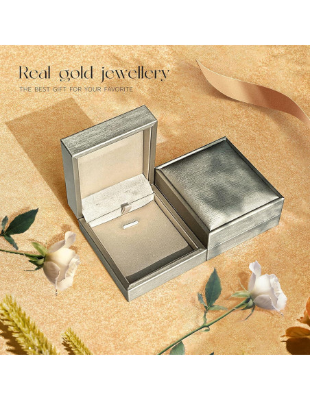 Collar Colgante de Diamante 0.10ct Carleen en Oro 18K