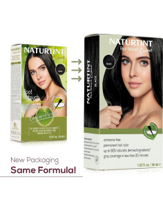 Naturtint Crema Color Cabello Permanente Negro Raíz 44.8 ml 2