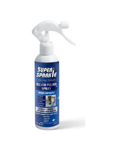 Limpiador Spray Super Sparkle 226.8 ml para Pulido de Plata