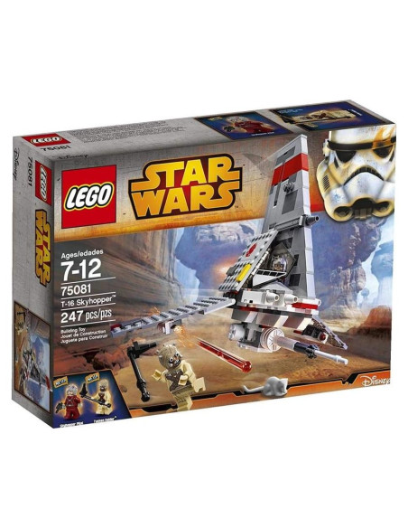 LEGO Star Wars T-16 Skyhopper 75081 - 396g, 26x7x18cm LEGO Star Wars T-16 Skyhopper 75081 - 396g, 26x7x18cm