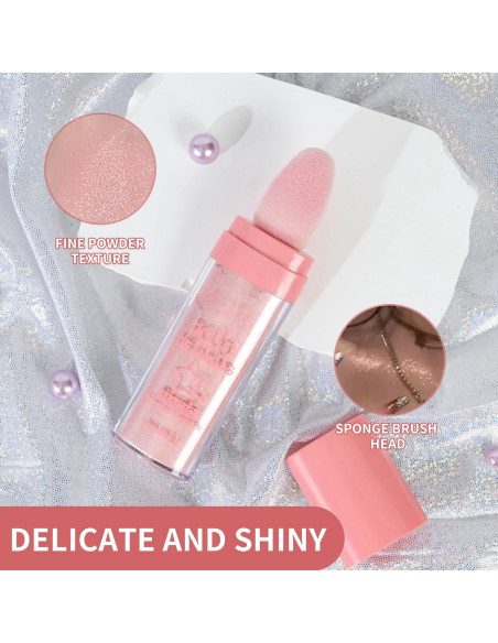 Polvo de Hadas Resaltador URQT 28g - 2 Piezas Brillo Facial
