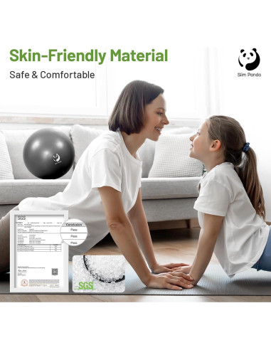 Bola de Pilates Slim Panda 22.86 cm Anti-explosión y Antideslizante