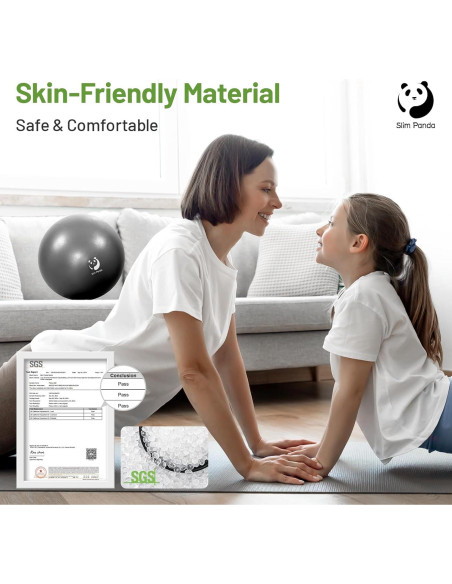 Bola de Pilates Slim Panda 22.86 cm Anti-explosión y Antideslizante