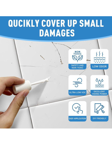 Pintura para Baños DWIL 44.36 ml Blanco Floral Semi Brillante