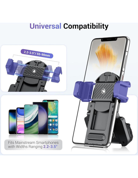 Agarre de Cámara para Teléfono Jinjiacheng con Control Remoto Negro