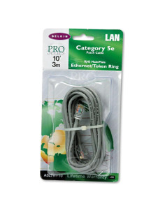 Cable de Parche CAT5e Belkin A3L79110 3m RJ45 Gris