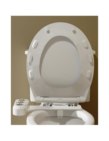 Topes para Asiento de Inodoro Hibbent - 10 Piezas, Blanco