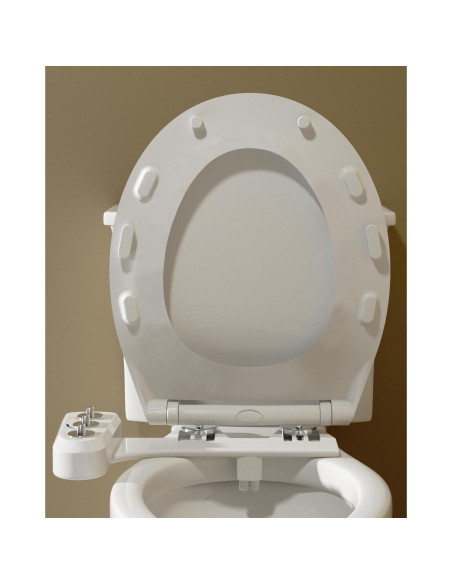 Topes para Asiento de Inodoro Hibbent - 10 Piezas, Blanco