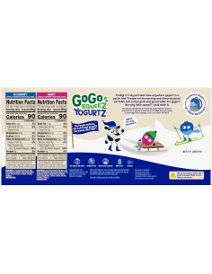 GoGo squeeZ yogurtZ 85 g Paquete de 20 Arándano y Frutos Rojos 2
