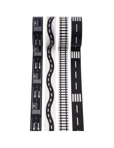 Conjunto de Cinta Washi YUBX 4 Rollos 15mm x 10m Decorativa 2