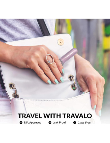 Atomizador de Perfume Travalo LUX 5.7ml Negro - A Prueba de Fugas