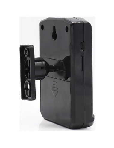 Sensor de Movimiento con Reproductor de Sonido XYszpcgs Negro