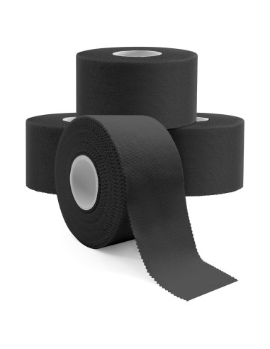 Cinta Atlética Dimora Negra 4 Rollos 3.81 cm x 13.72 m