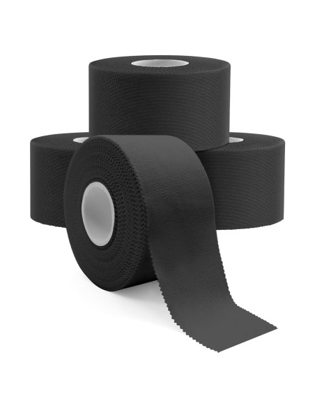 Cinta Atlética Dimora Negra 4 Rollos 3.81 cm x 13.72 m