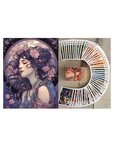 Baraja de Cartas de Póker Lady Fairy FlonzGift 54 Cartas