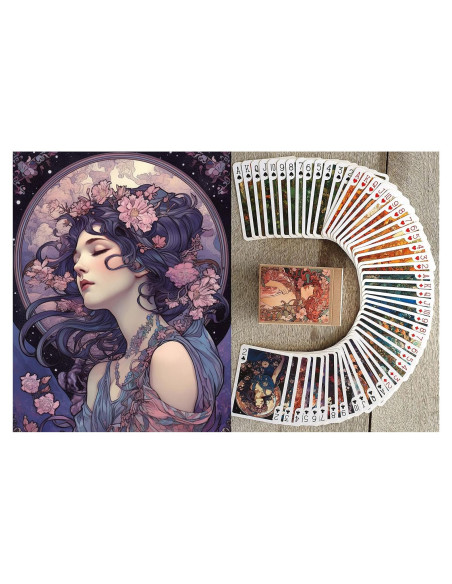 Baraja de Cartas de Póker Lady Fairy FlonzGift 54 Cartas