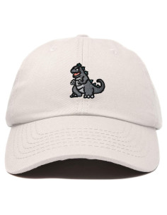 Gorra de béisbol ajustable DALIX con lagarto gigante bordado