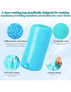 Bolsa de Lavado de Zapatos XiangLongRui Azul 39x12x19 cm 2