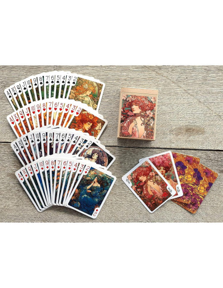 Baraja de Cartas de Póker Lady Fairy FlonzGift 54 Cartas