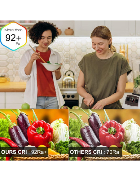 Tira LED COB IP67 5m Blanco Cálido 3000K LLTOP - Alta Eficiencia