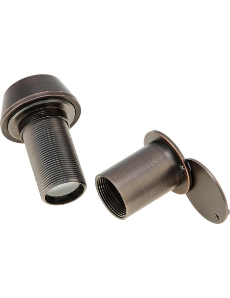 Mirilla de Puerta Latón Sólido 220 Grados Bronce Aceitado