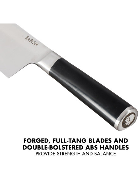 Juego de cuchillos de cocina Babish 14 piezas acero 1.4116