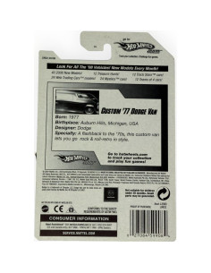 Hot Wheels Dodge Van 2008 Escala 1:64 Amarillo 2