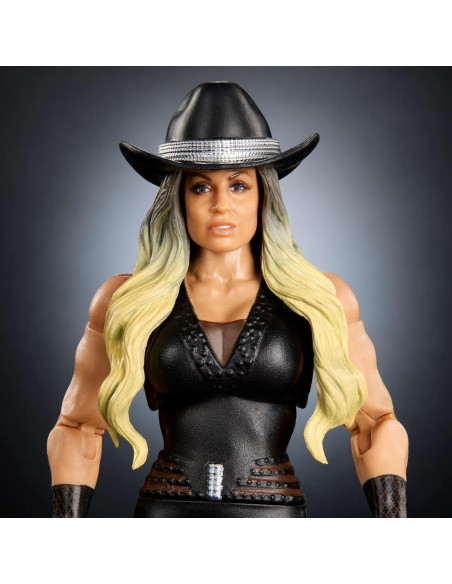 Figura de Acción Elite Mattel WWE Trish Stratus 15 cm
