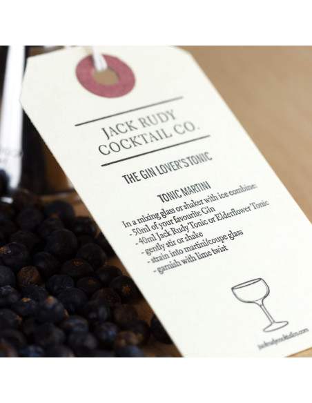 Jarabe Tónico de Flor de Sáuco Jack Rudy 473 ml