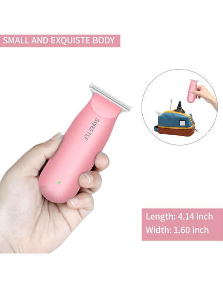 Cortadora de Cabello SweetLF 3020-3 Inalámbrica Rosa Cortadora de Cabello SweetLF 3020-3 Inalámbrica Rosa