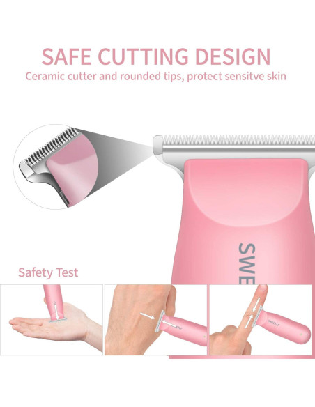 Cortadora de Cabello SweetLF 3020-3 Inalámbrica Rosa Cortadora de Cabello SweetLF 3020-3 Inalámbrica Rosa