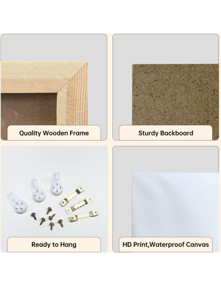 Póster en Lienzo Moderno 50x100 cm - Arte Decorativo