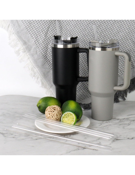 Popotes Reutilizables 26.4 cm para Taza Stanley 30 oz - 6 Piezas