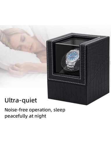 Caja de Carga Automática Mcbazel para Relojes Automáticos - Negro