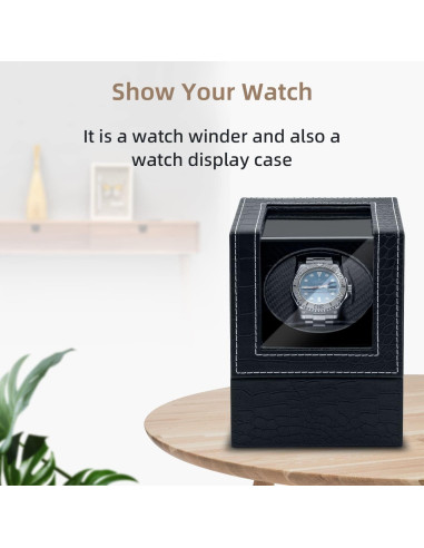 Caja de Carga Automática Mcbazel para Relojes Automáticos - Negro