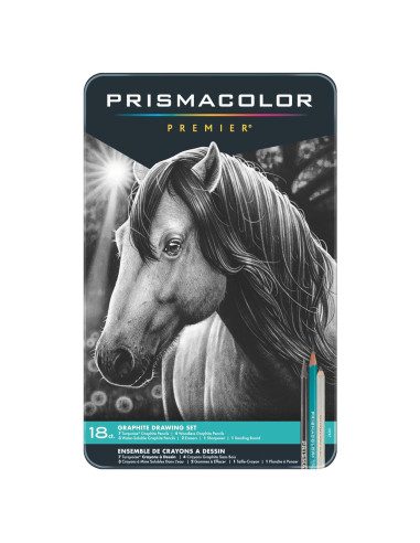 Set de Lápices de Dibujo de Grafito Prismacolor Premier 18 Piezas