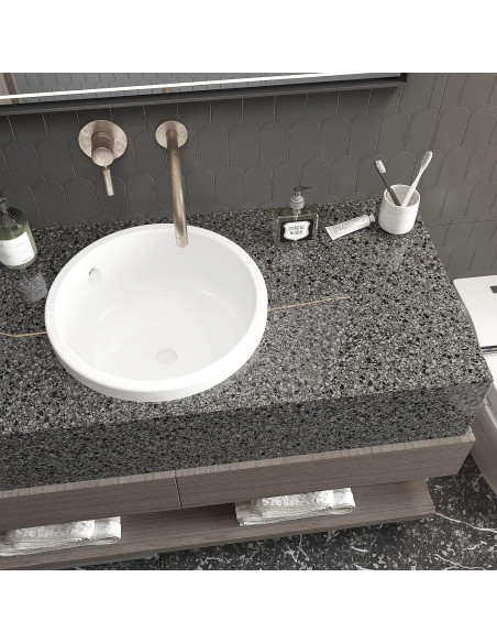 Papel Contacto Autoadhesivo VEELIKE Granito Oscuro 39.88x299.72 cm