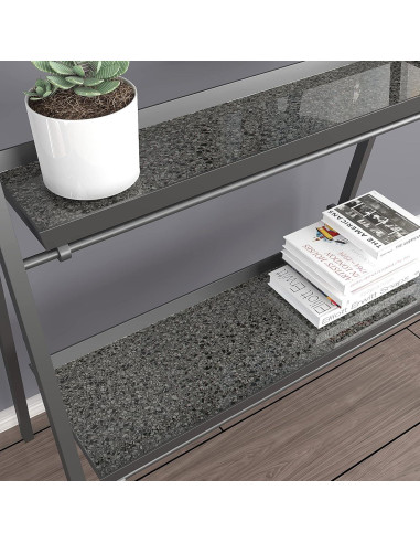 Papel Contacto Autoadhesivo VEELIKE Granito Oscuro 39.88x299.72 cm