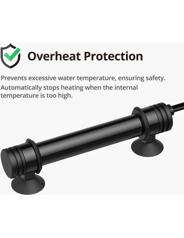 Calentador de Acuario NICREW 50W con Controlador Ajustable