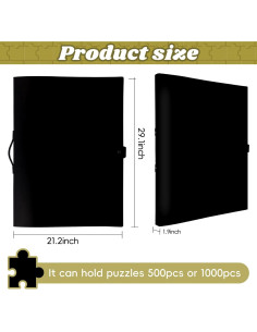Carpeta de Almacenamiento de Rompecabezas YMNLWZ 1000 Piezas 2