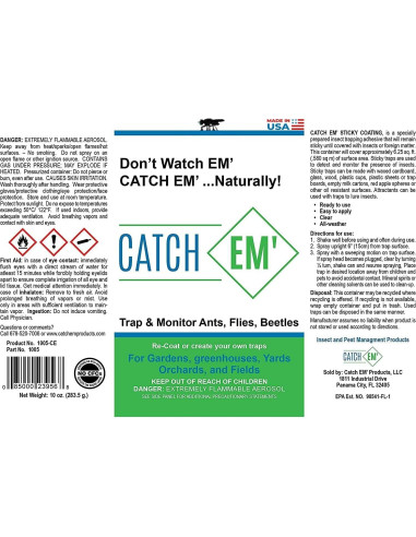 Atrapa Insectos Adhesivo Bug Ball 283.5g - Trampa Natural