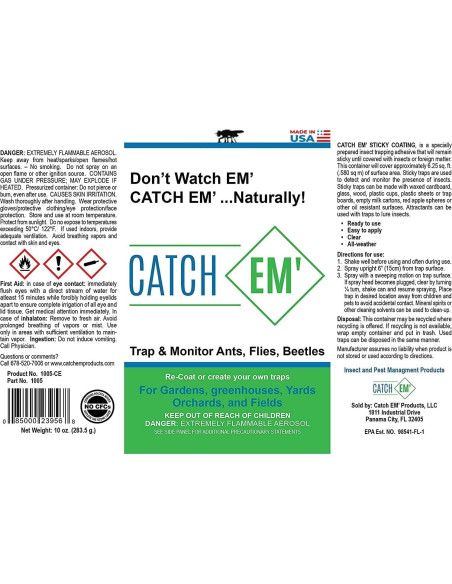 Atrapa Insectos Adhesivo Bug Ball 283.5g - Trampa Natural