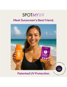 SpotMyUV Etiquetas Detección UV para Protector Solar 16 Unidades 2