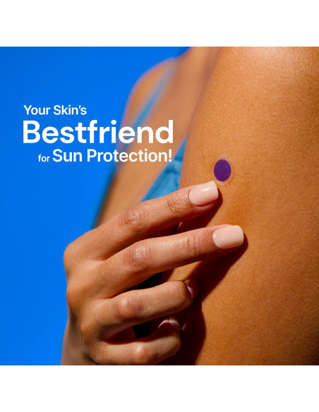 SpotMyUV Etiquetas Detección UV para Protector Solar 16 Unidades SpotMyUV Etiquetas Detección UV para Protector Solar 16 Unidades