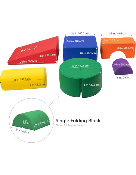 Juego Multifuncional SoftScape para Infantes 6 Piezas