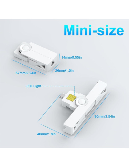 Lector de Tarjeta CAC Tipo C Rocketek - Compatible con Windows y Mac