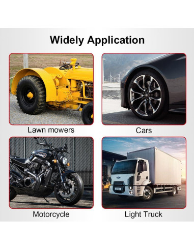 Kit de Reparación de Neumáticos SUNSOUL 24 Piezas Tapones Hongo