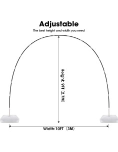 Kit de Arco de Globos Chamvis con Bomba Eléctrica Ajustable 2